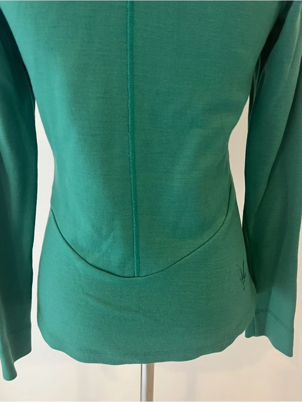 IBEX Green Merino Wool Shak Jacket Full Zip Womens Sz Medium - Picture 8 of 12